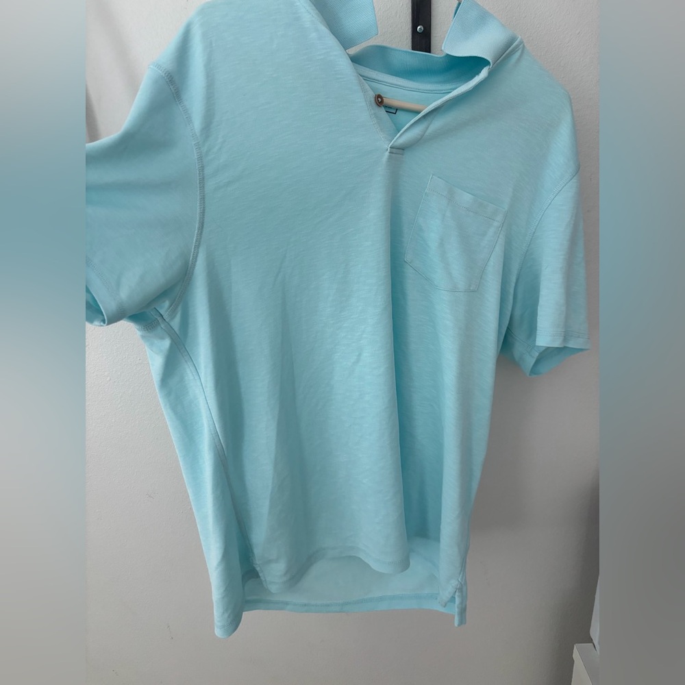 Men's Light Blue polo from club room